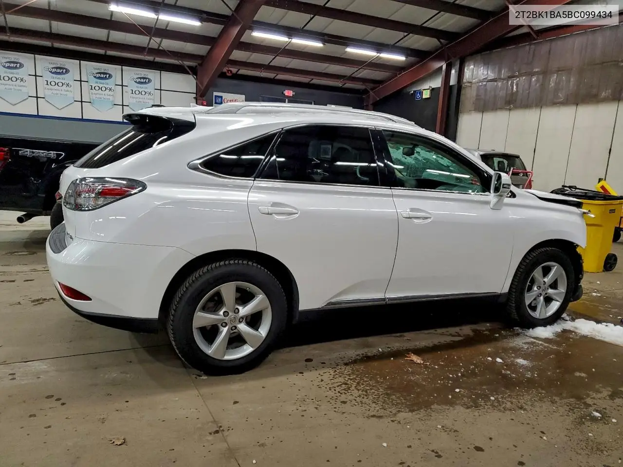 2T2BK1BA5BC099434 2011 Lexus Rx 350