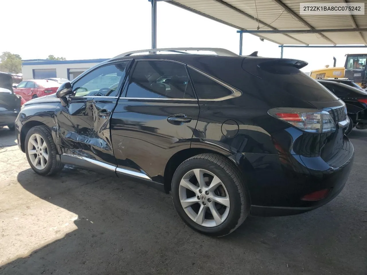 2T2ZK1BA8CC075242 2012 Lexus Rx 350