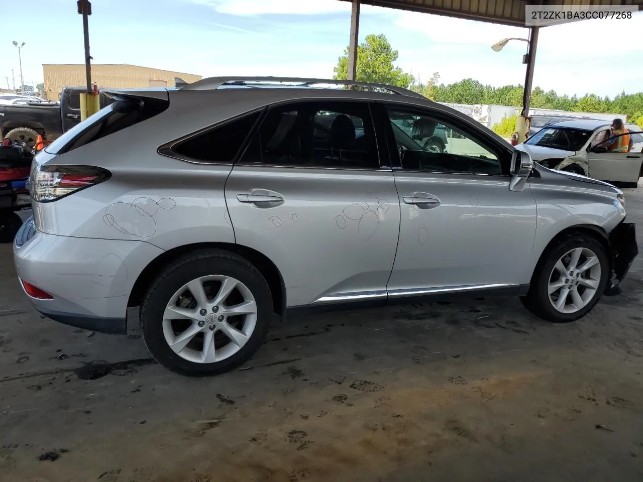 2T2ZK1BA3CC077268 2012 Lexus Rx 350