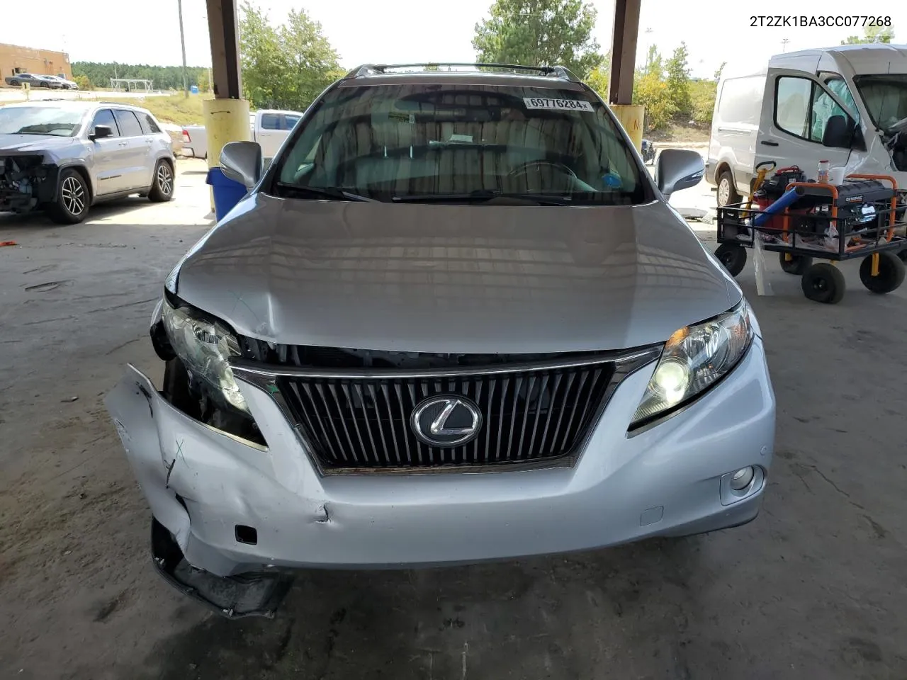 2T2ZK1BA3CC077268 2012 Lexus Rx 350