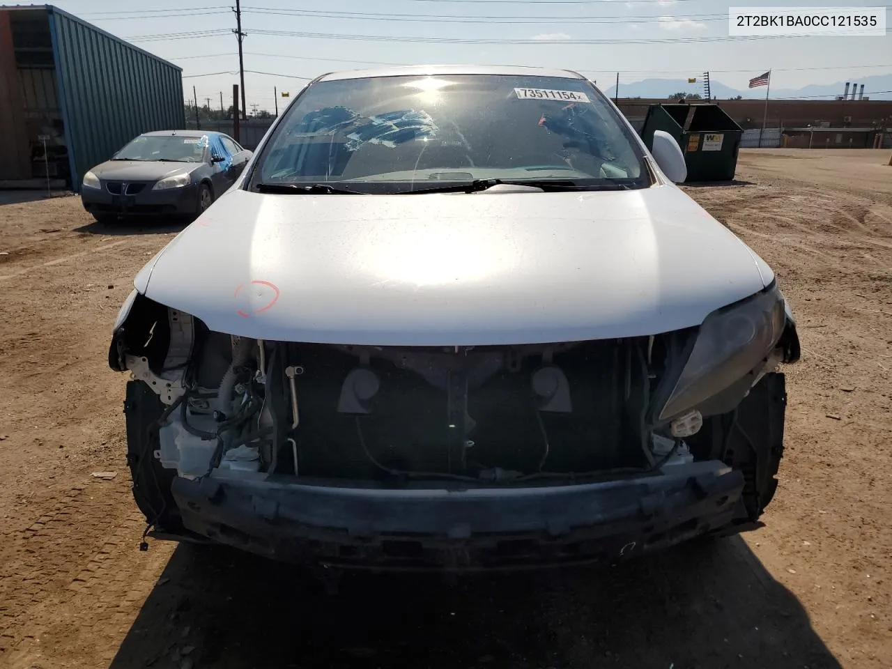 2T2BK1BA0CC121535 2012 Lexus Rx 350