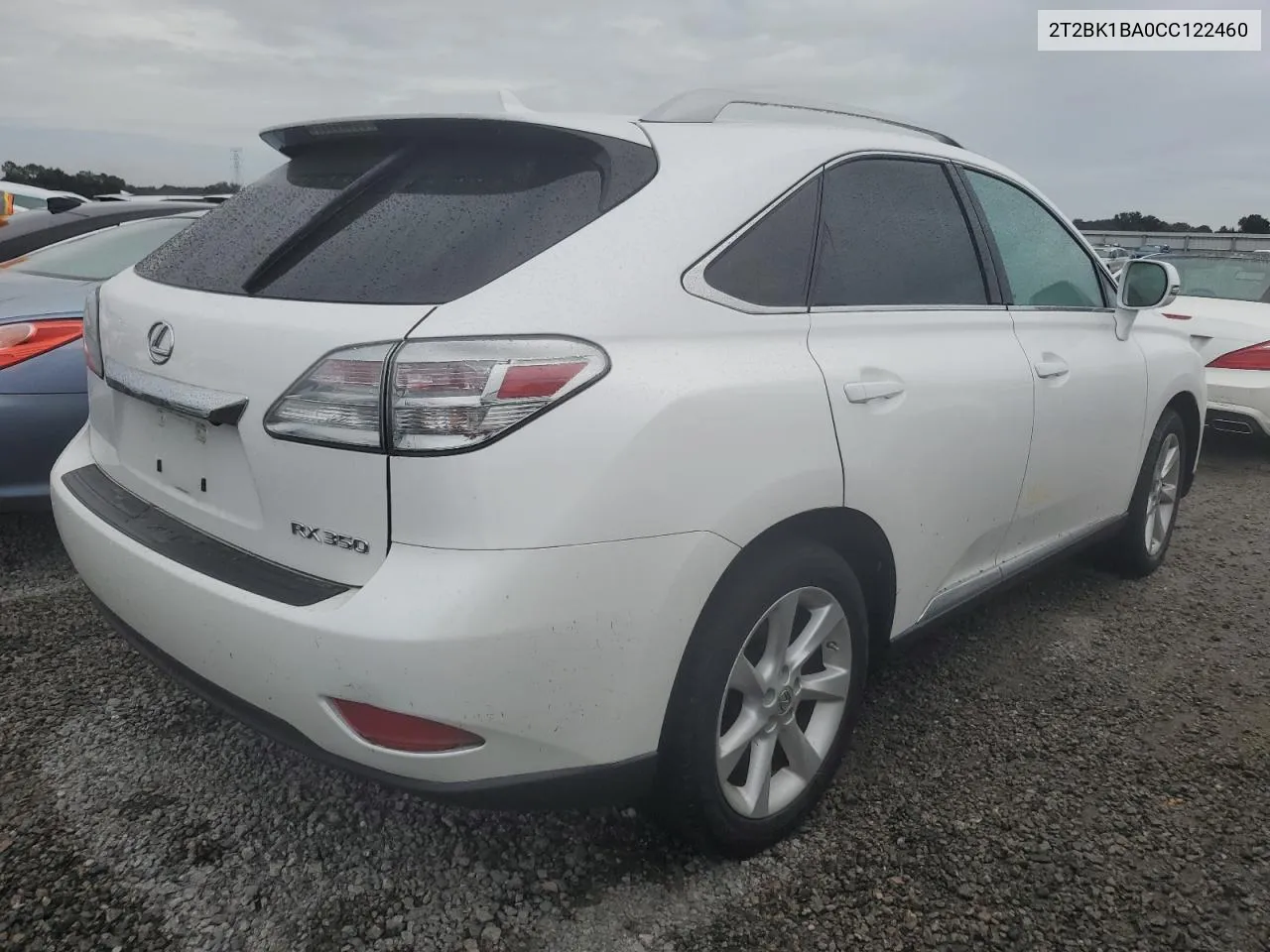 2T2BK1BA0CC122460 2012 Lexus Rx 350