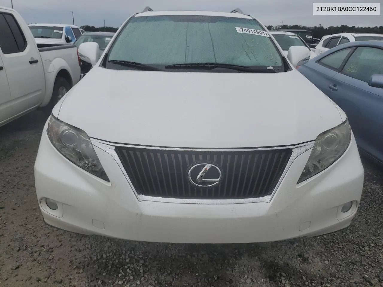 2T2BK1BA0CC122460 2012 Lexus Rx 350