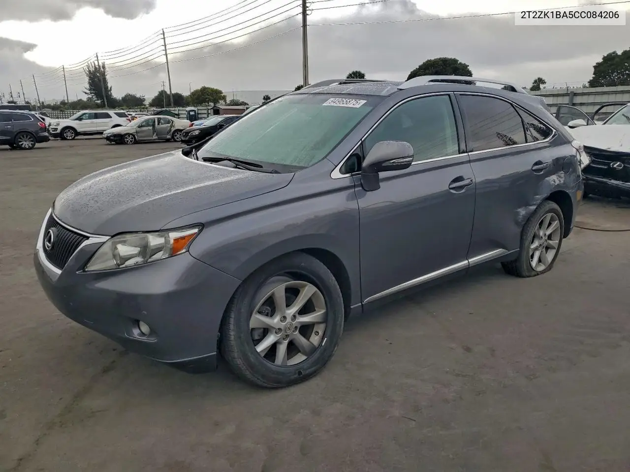 2T2ZK1BA5CC084206 2012 Lexus Rx 350