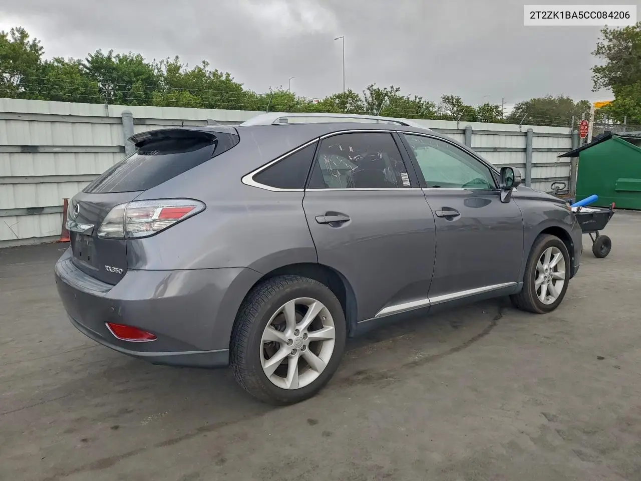 2T2ZK1BA5CC084206 2012 Lexus Rx 350