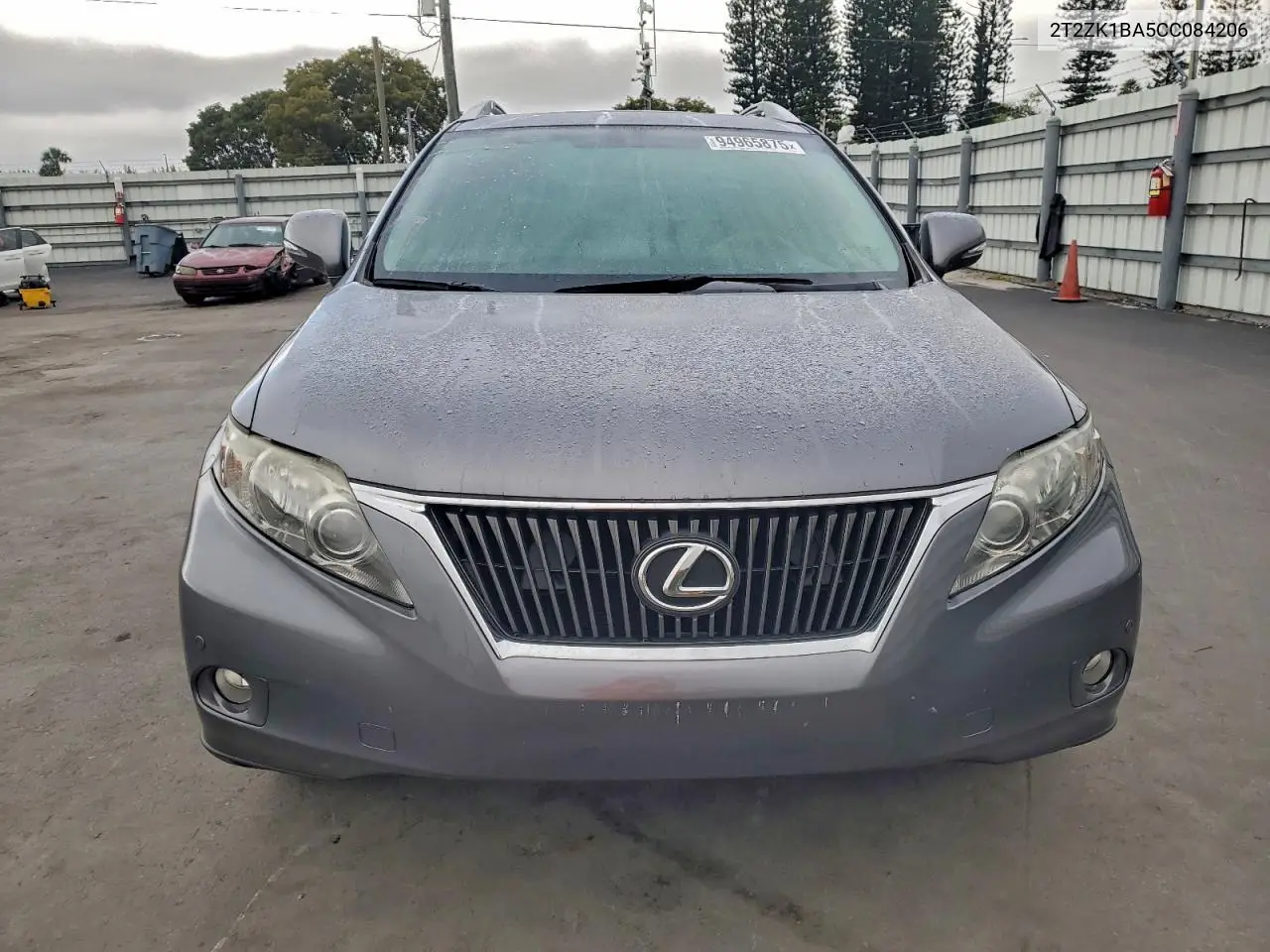 2T2ZK1BA5CC084206 2012 Lexus Rx 350