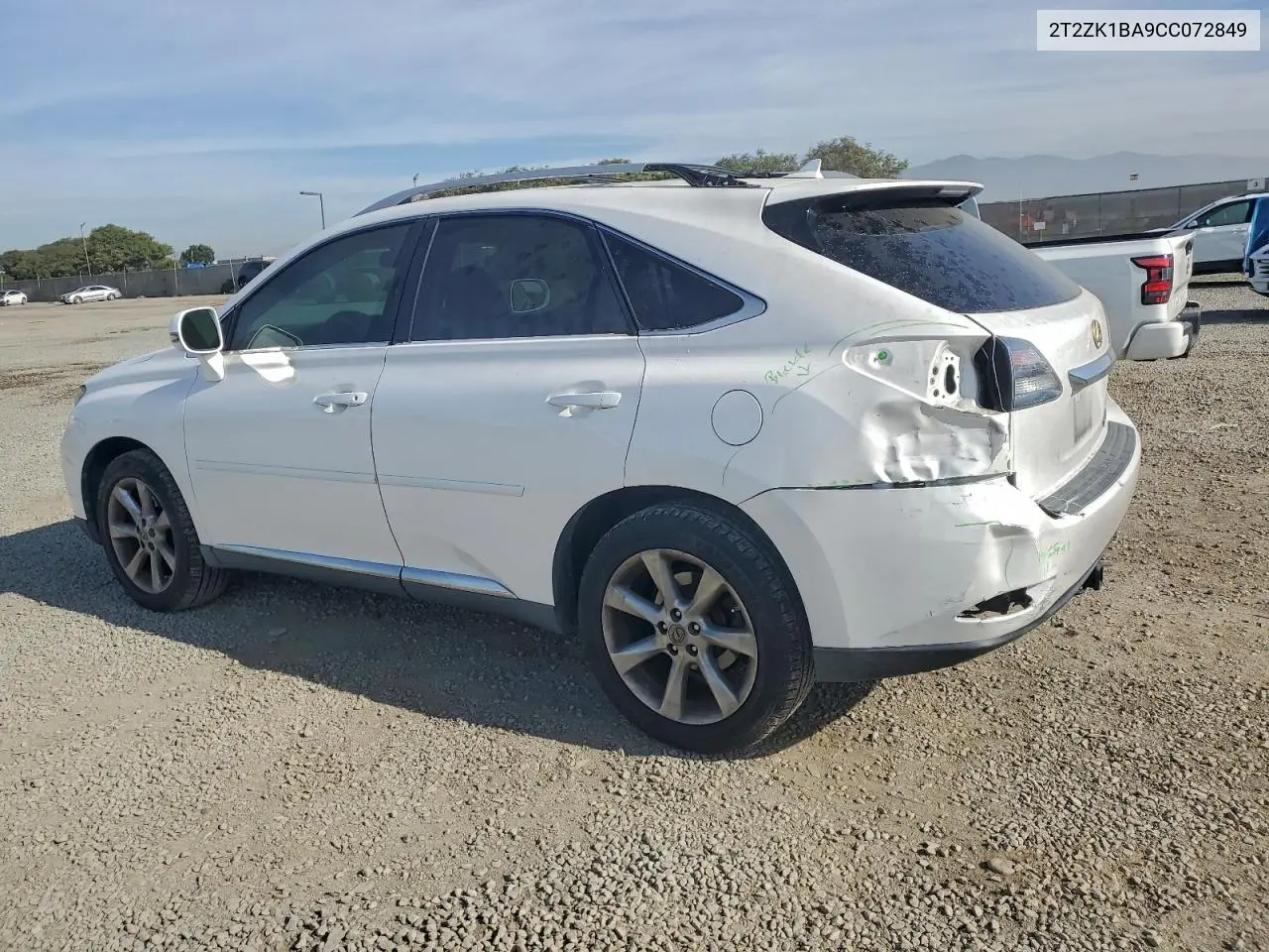 2T2ZK1BA9CC072849 2012 Lexus Rx 350