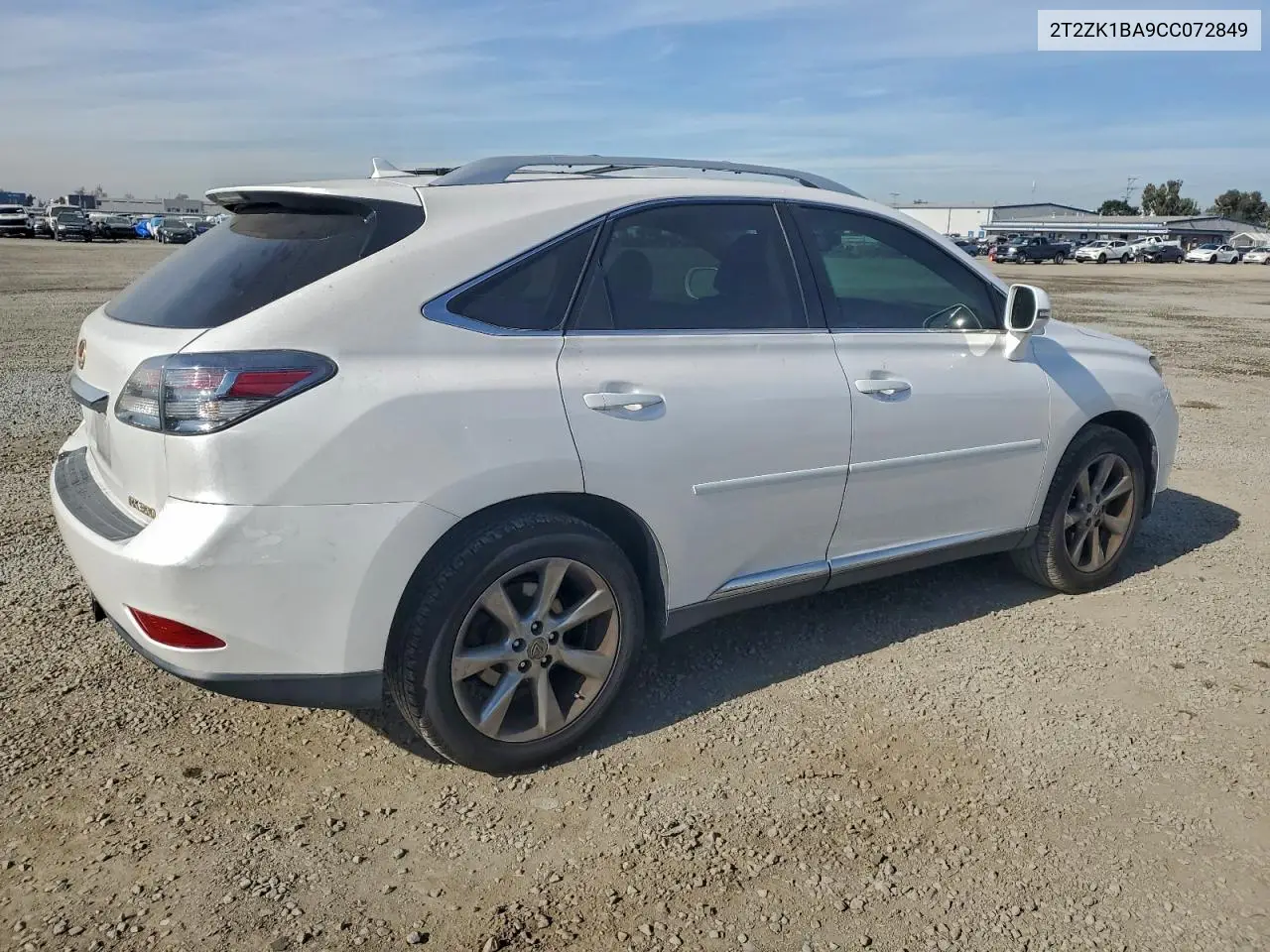 2T2ZK1BA9CC072849 2012 Lexus Rx 350