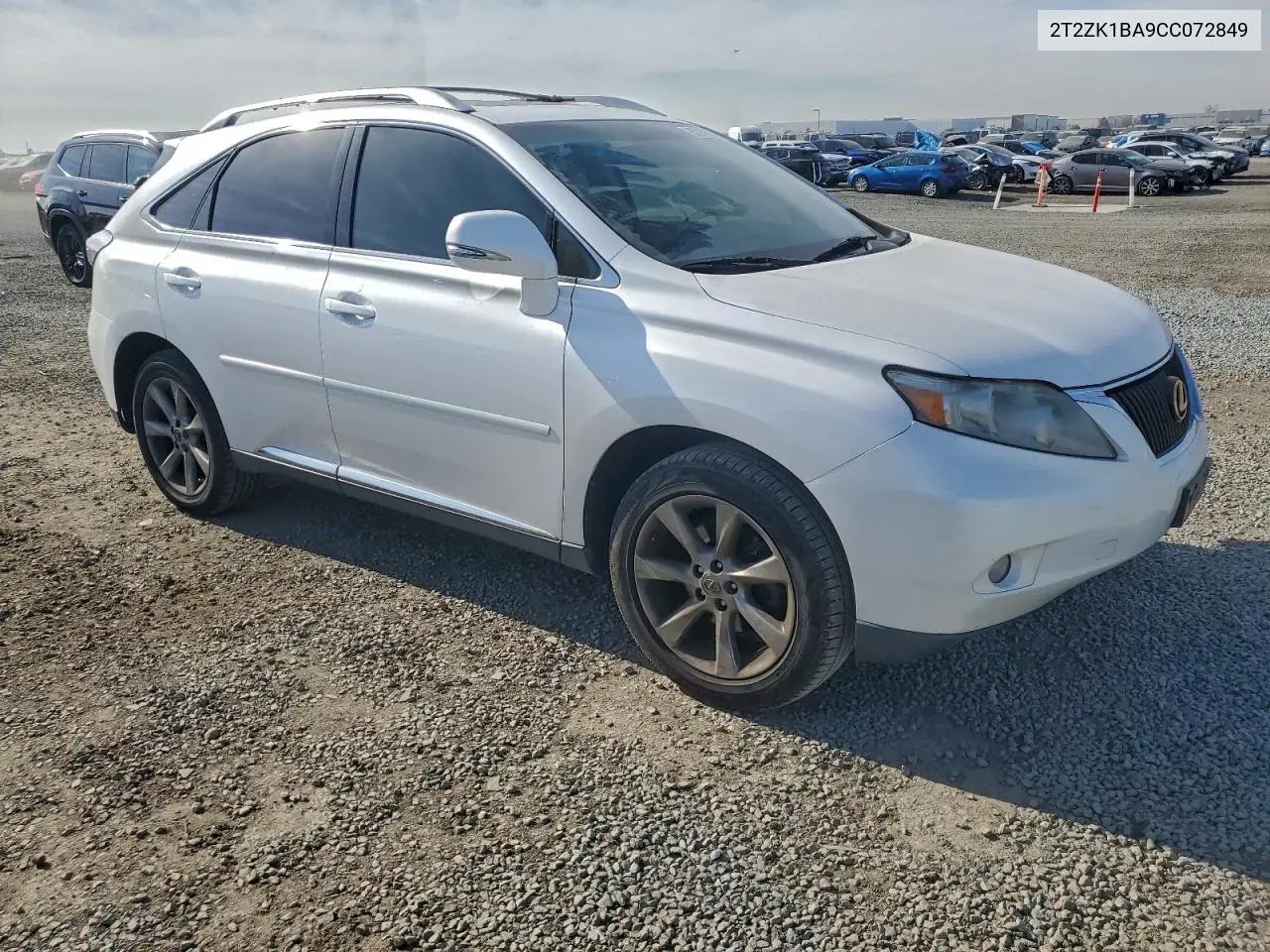 2T2ZK1BA9CC072849 2012 Lexus Rx 350