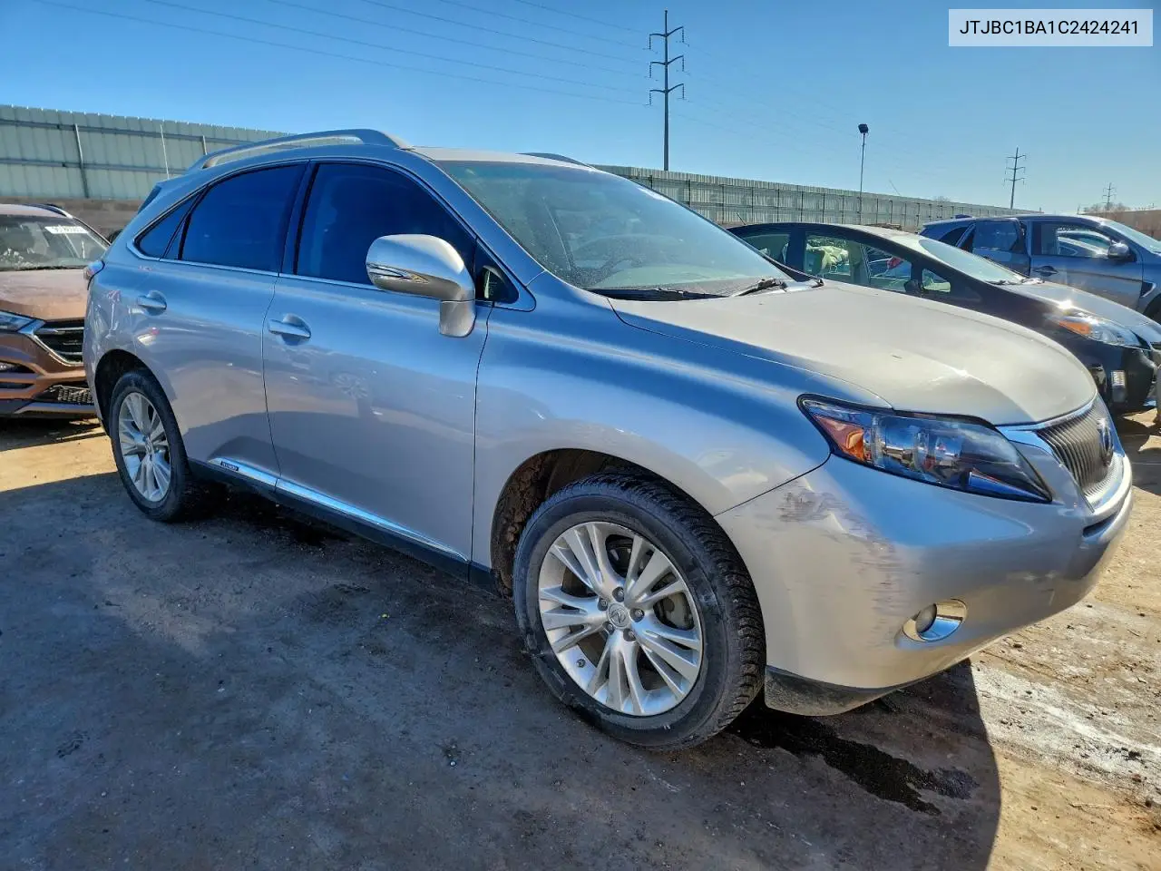 JTJBC1BA1C2424241 2012 Lexus Rx 450H