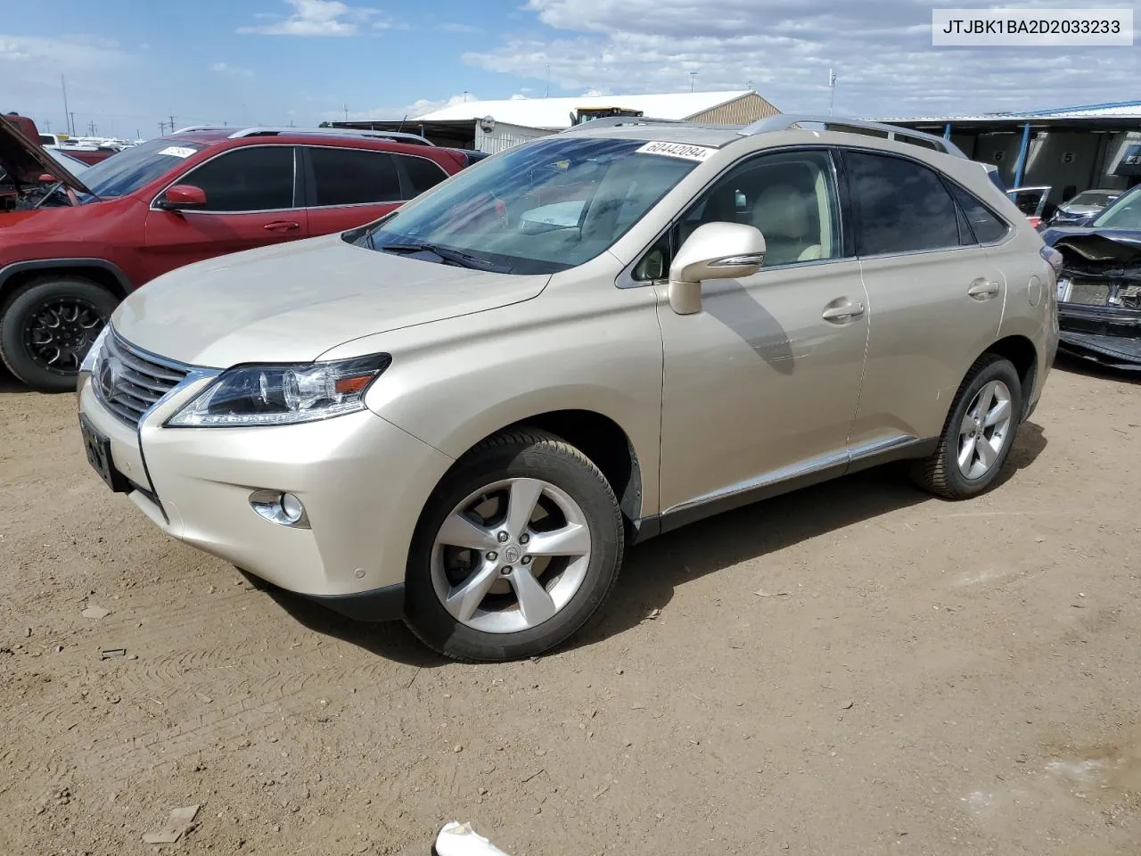 JTJBK1BA2D2033233 2013 Lexus Rx 350 Base