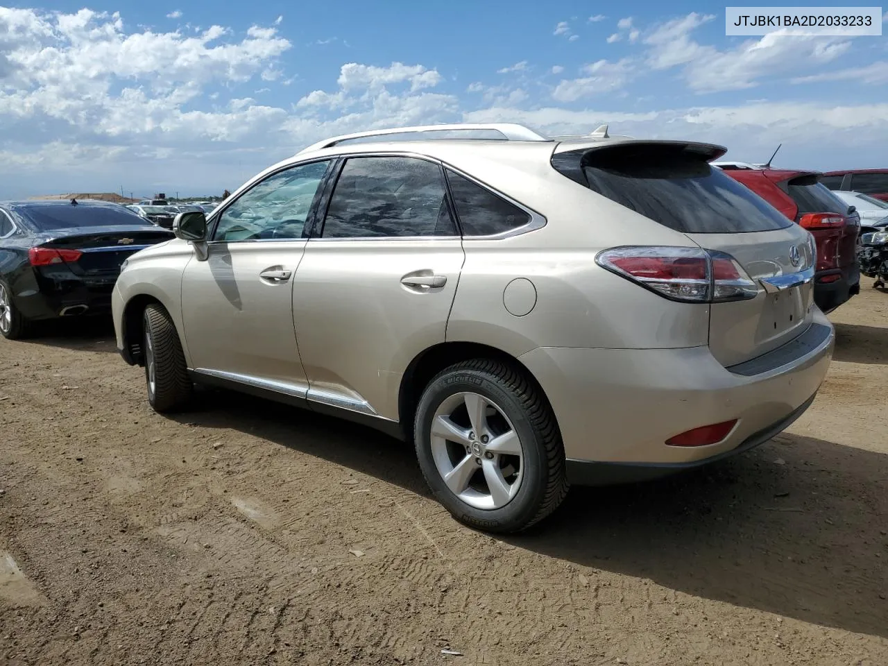 JTJBK1BA2D2033233 2013 Lexus Rx 350 Base