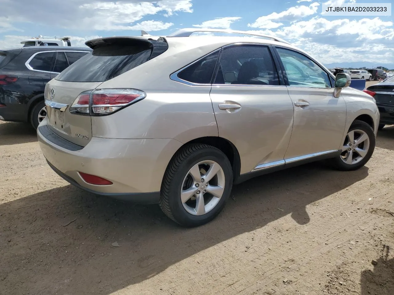 JTJBK1BA2D2033233 2013 Lexus Rx 350 Base