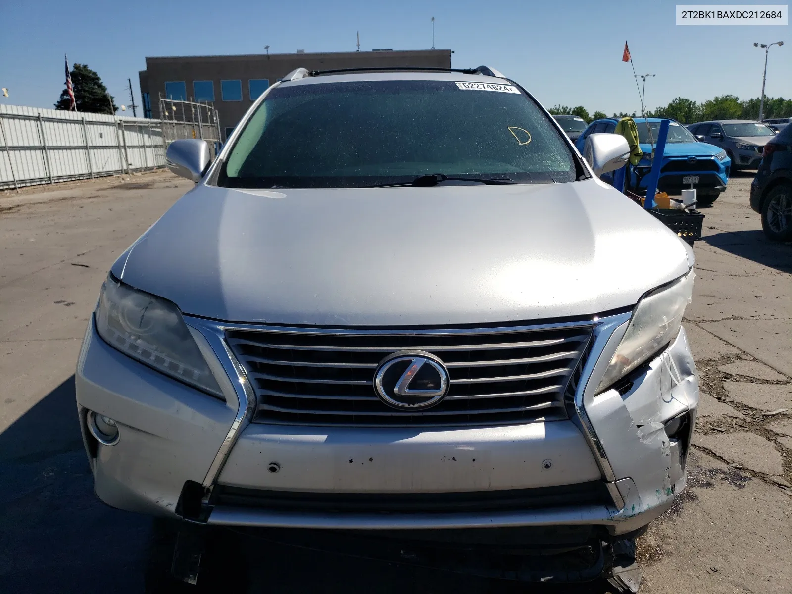 2T2BK1BAXDC212684 2013 Lexus Rx 350 Base