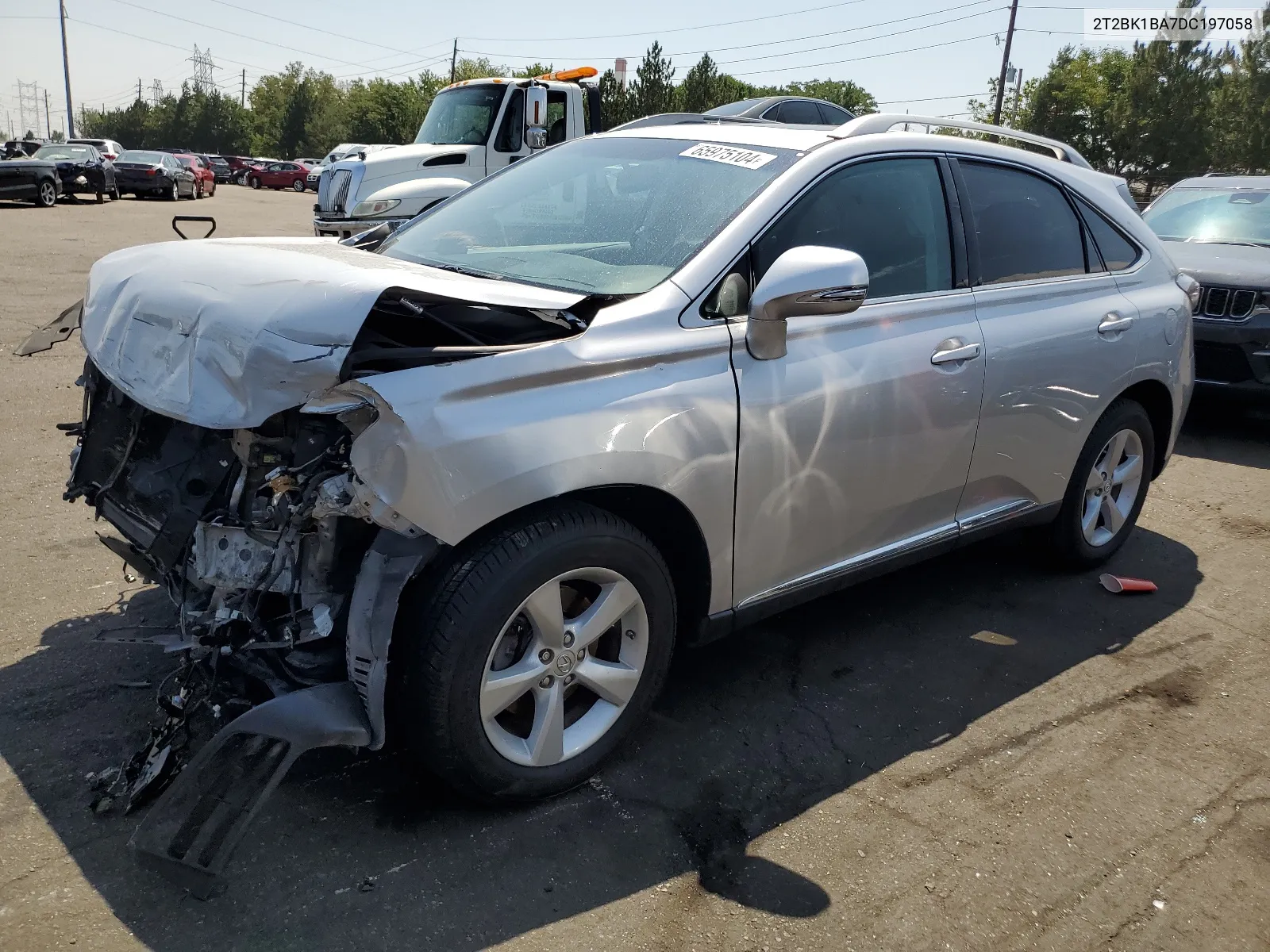 2T2BK1BA7DC197058 2013 Lexus Rx 350 Base