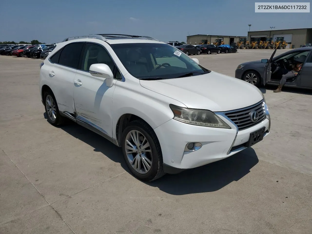 2T2ZK1BA6DC117232 2013 Lexus Rx 350