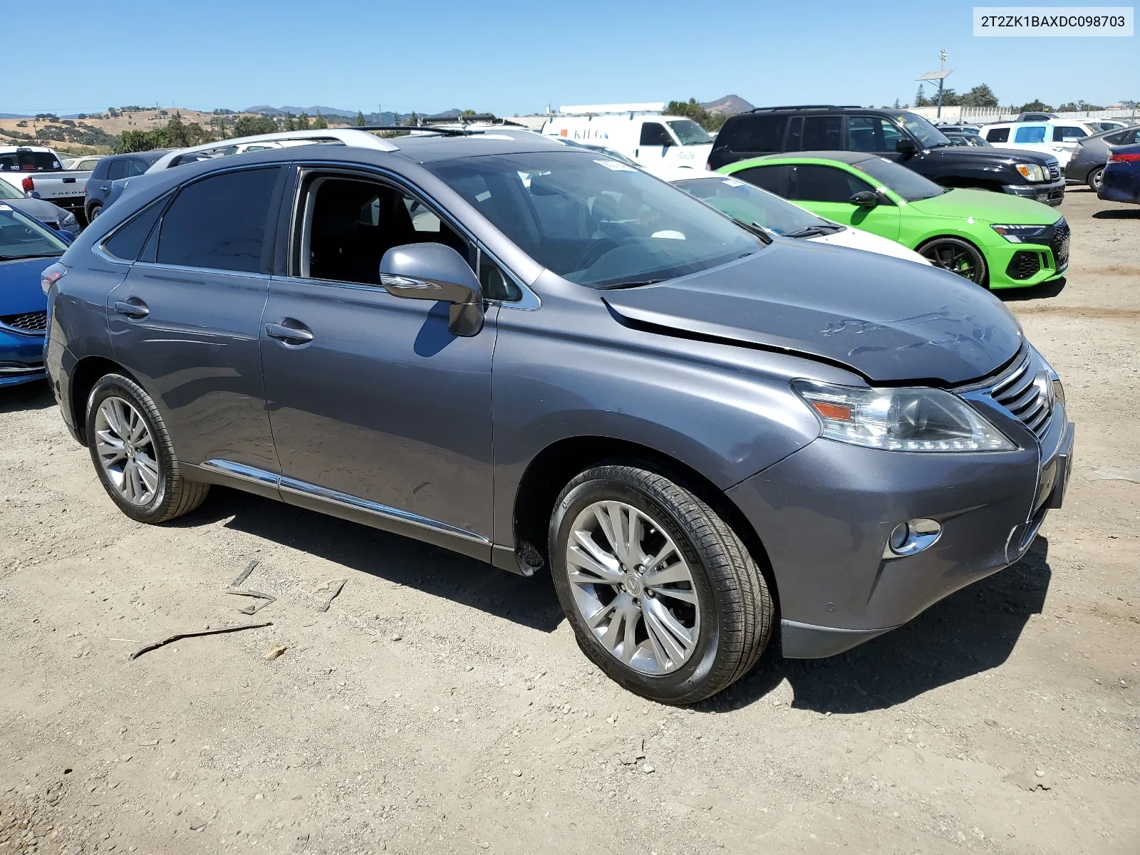 2T2ZK1BAXDC098703 2013 Lexus Rx 350