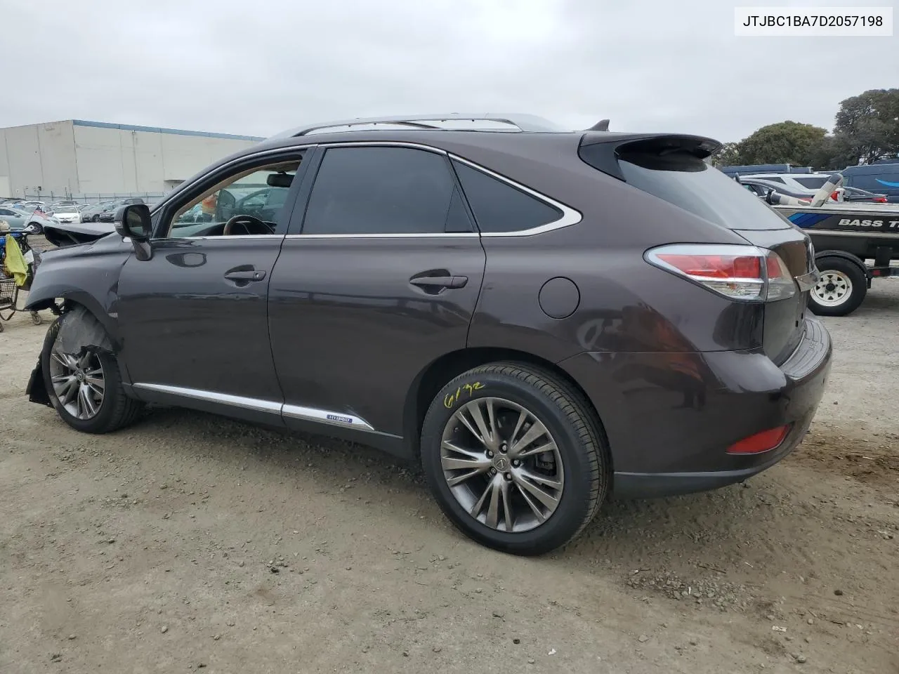 JTJBC1BA7D2057198 2013 Lexus Rx 450H