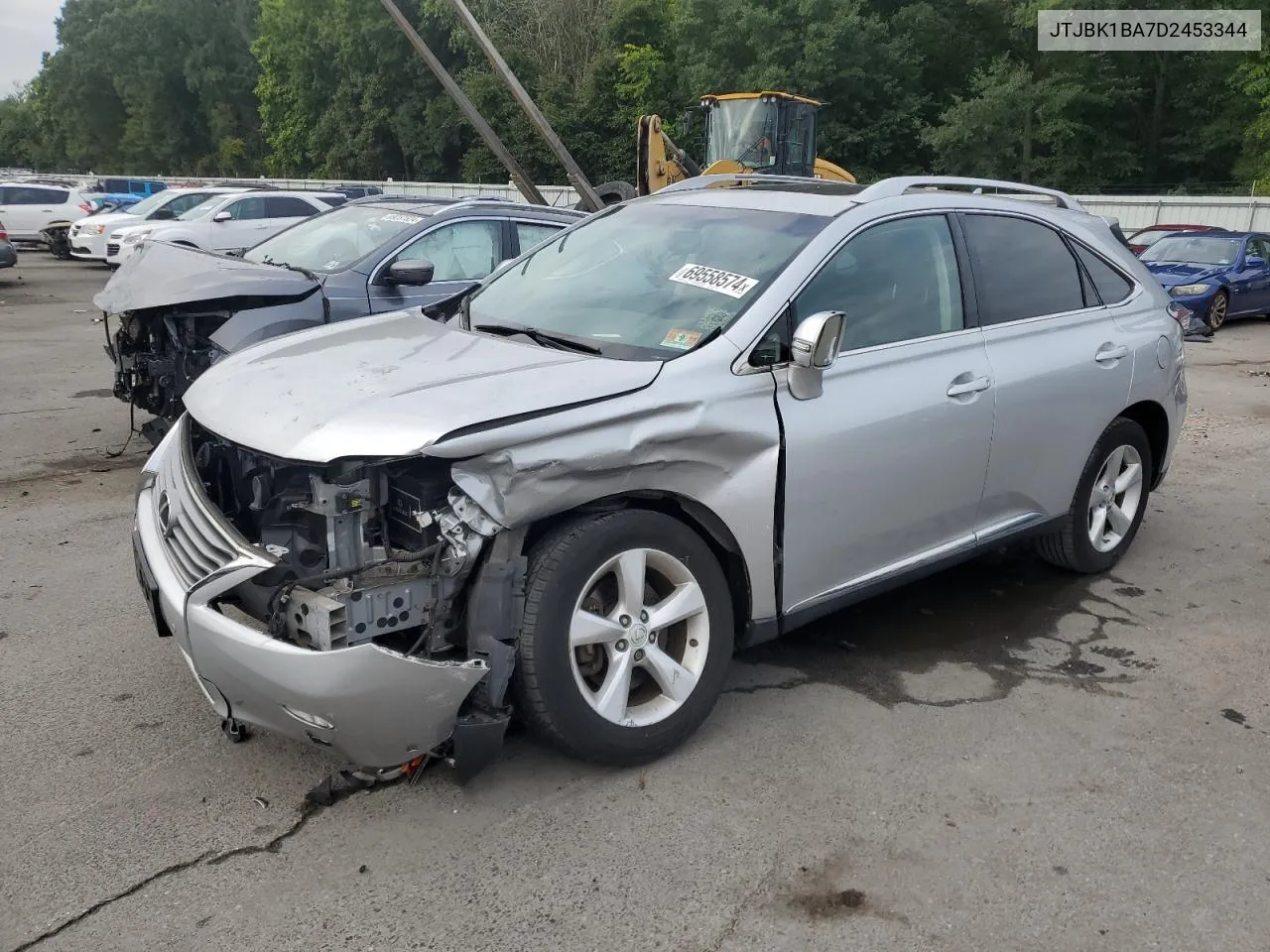 JTJBK1BA7D2453344 2013 Lexus Rx 350 Base