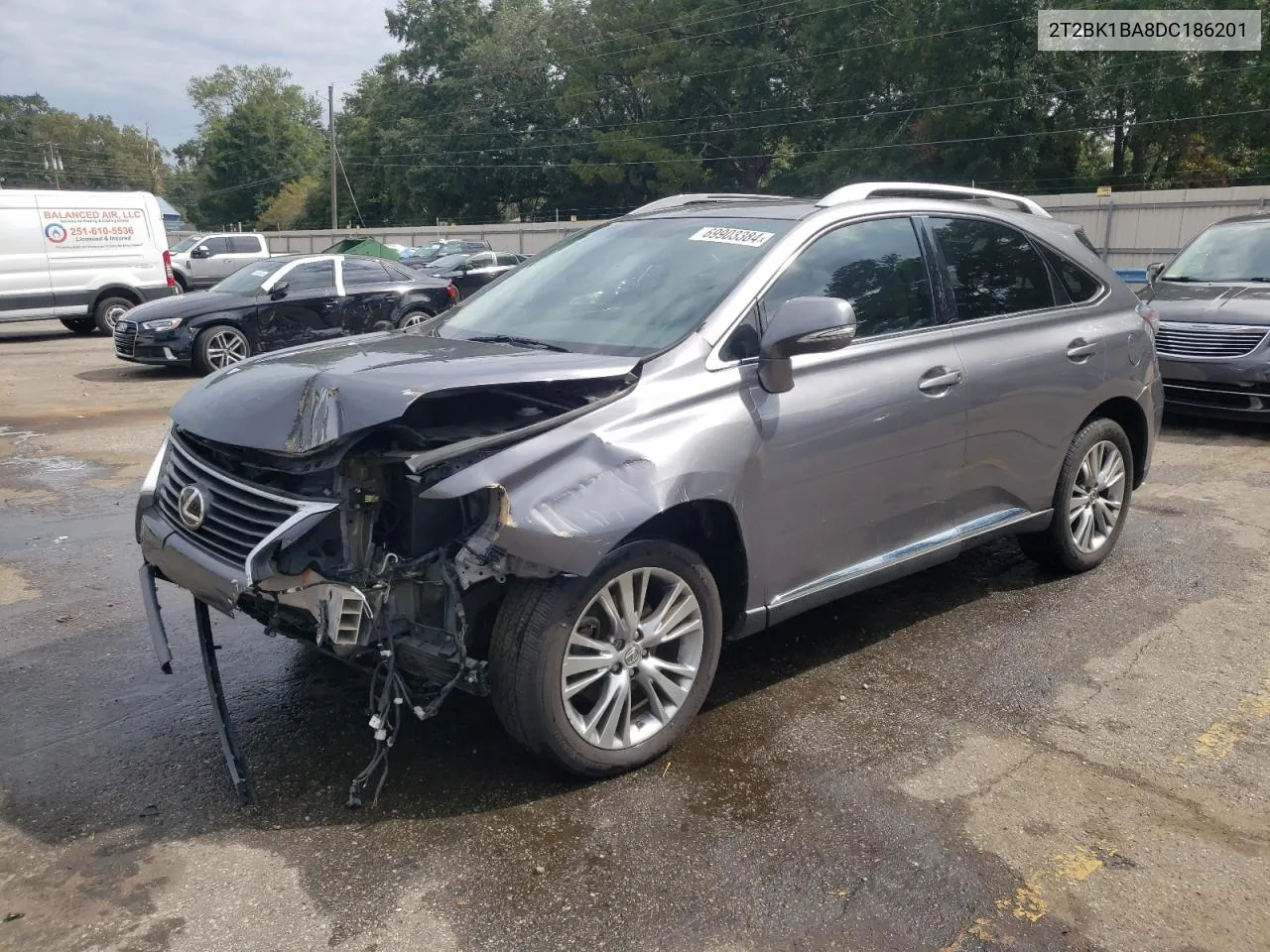 2T2BK1BA8DC186201 2013 Lexus Rx 350 Base