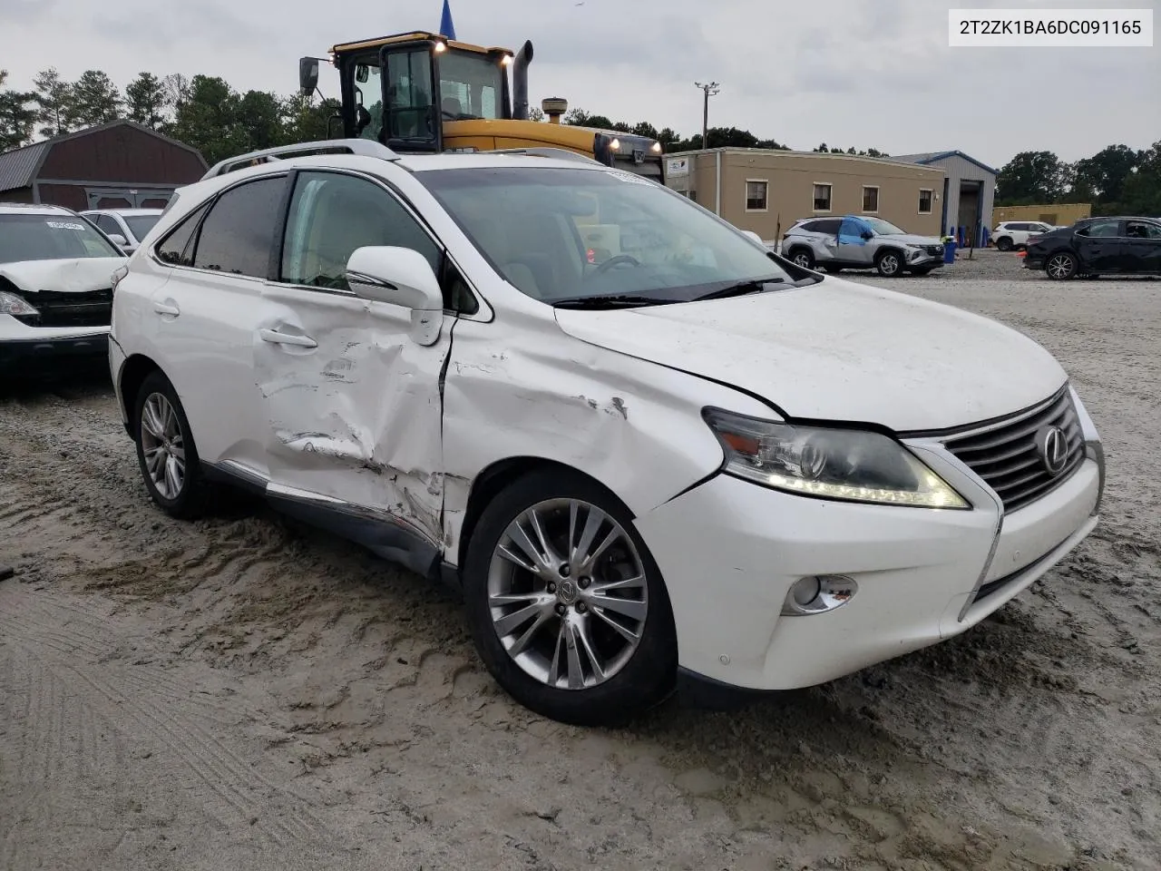 2T2ZK1BA6DC091165 2013 Lexus Rx 350