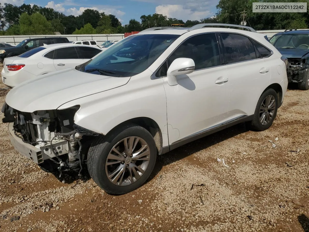 2T2ZK1BA6DC112242 2013 Lexus Rx 350