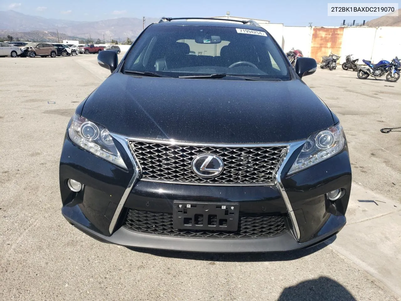 2T2BK1BAXDC219070 2013 Lexus Rx 350 Base