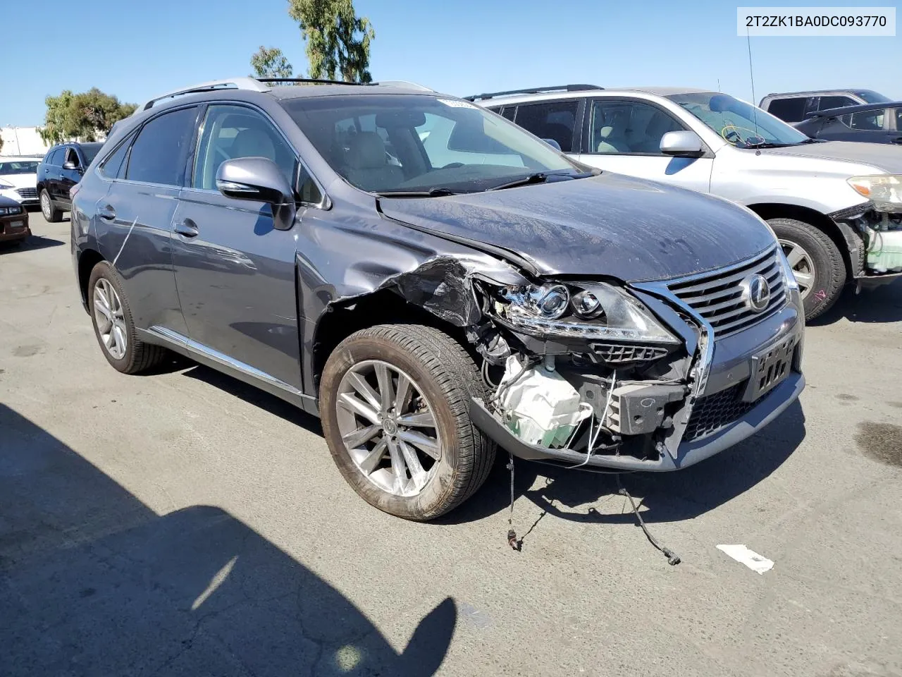 2T2ZK1BA0DC093770 2013 Lexus Rx 350