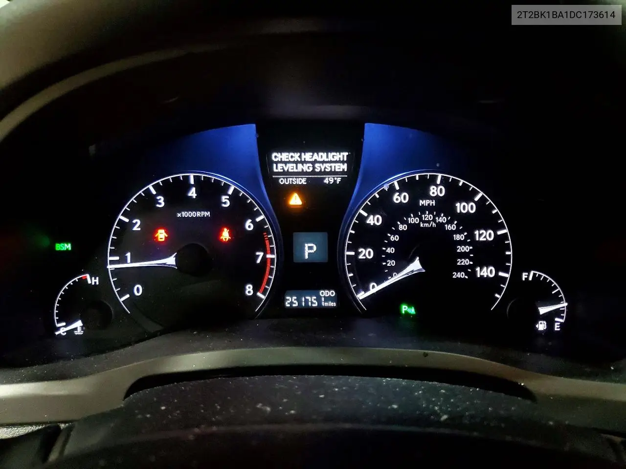 2T2BK1BA1DC173614 2013 Lexus Rx 350 Base