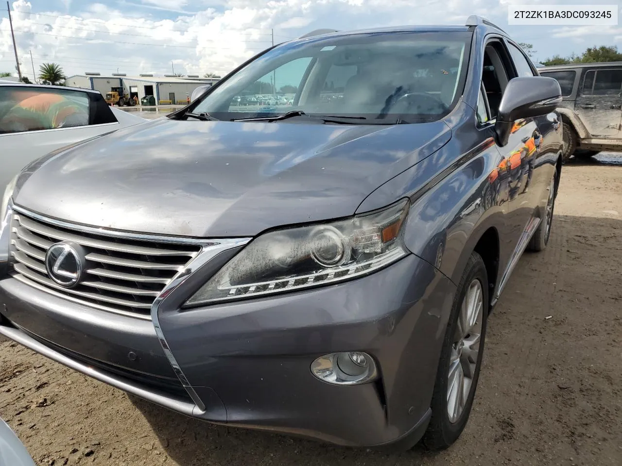 2T2ZK1BA3DC093245 2013 Lexus Rx 350