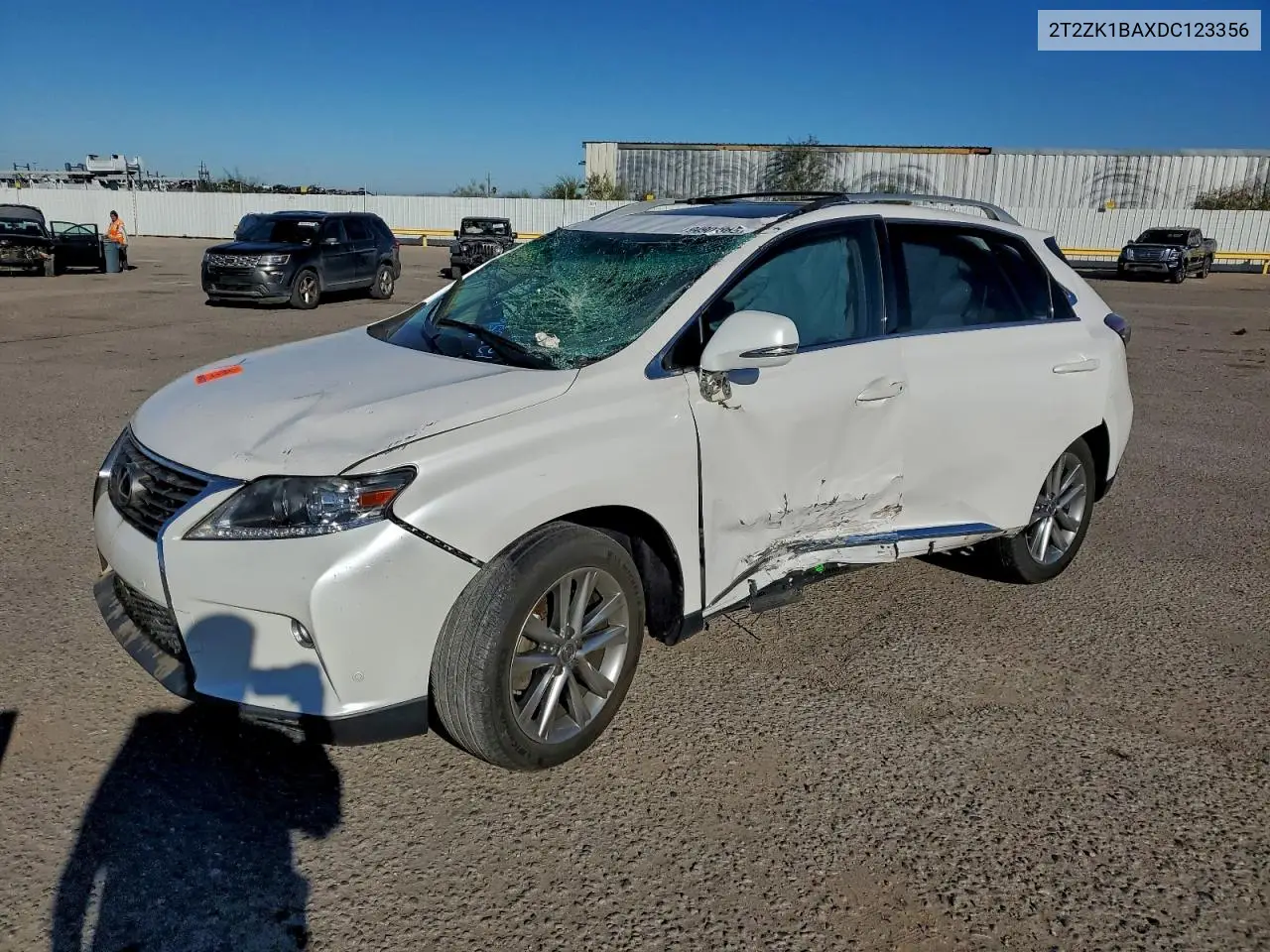 2T2ZK1BAXDC123356 2013 Lexus Rx 350