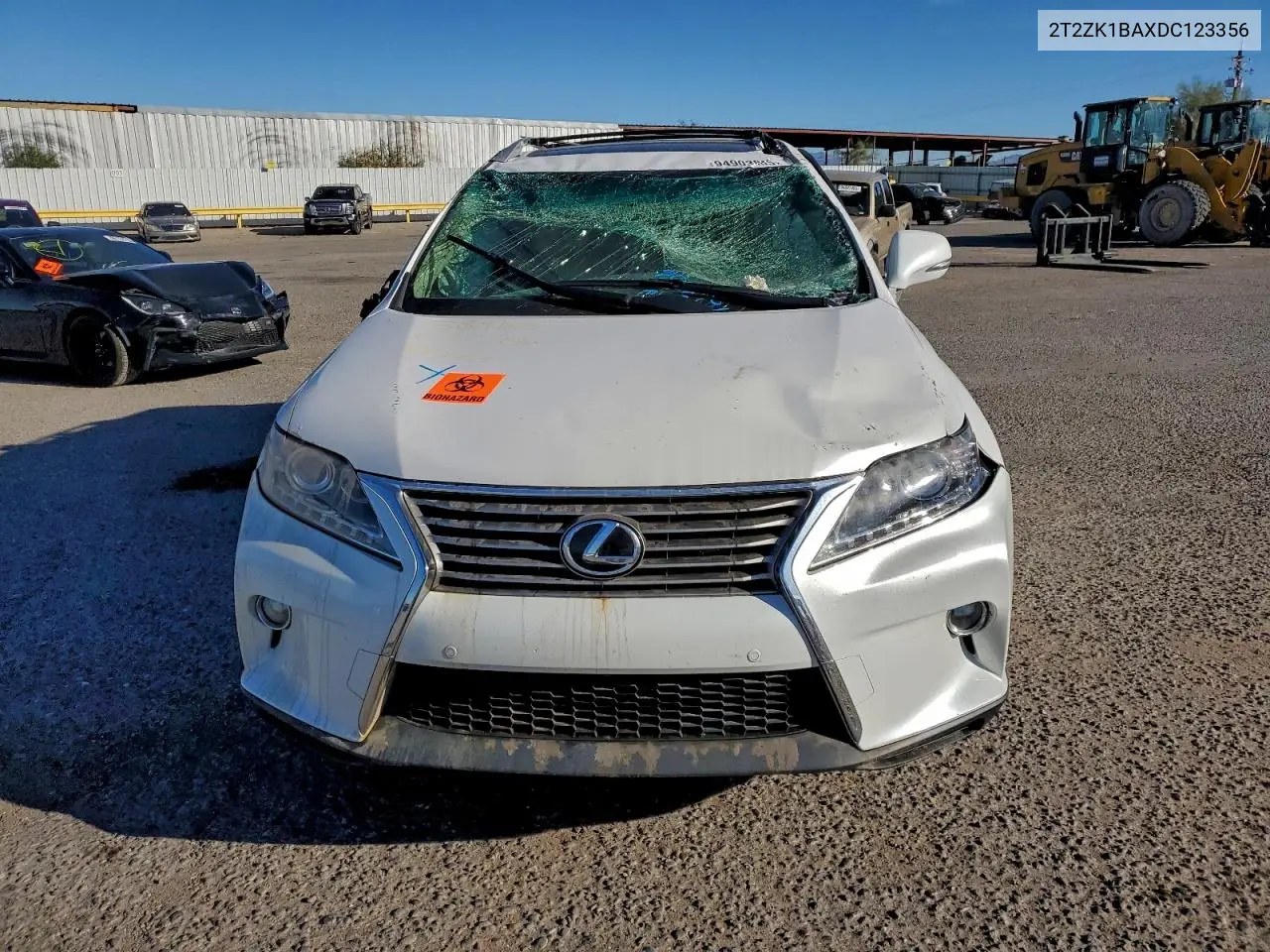 2T2ZK1BAXDC123356 2013 Lexus Rx 350