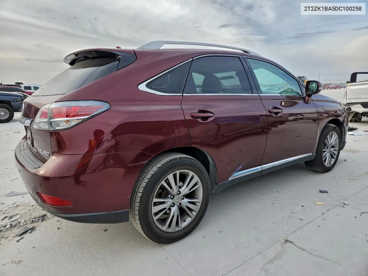 2T2ZK1BA5DC100258 2013 Lexus Rx 350