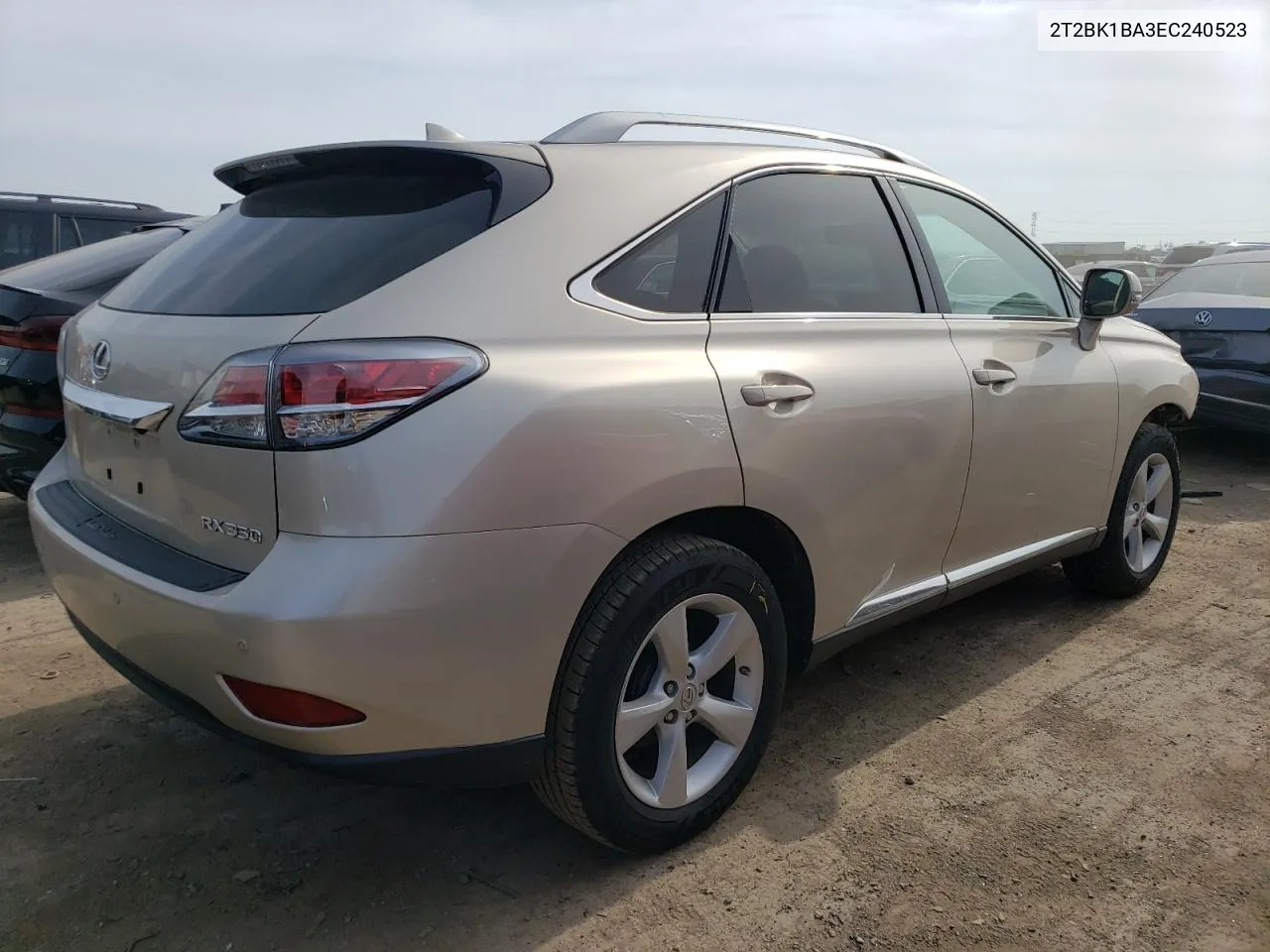 2T2BK1BA3EC240523 2014 Lexus Rx 350 Base