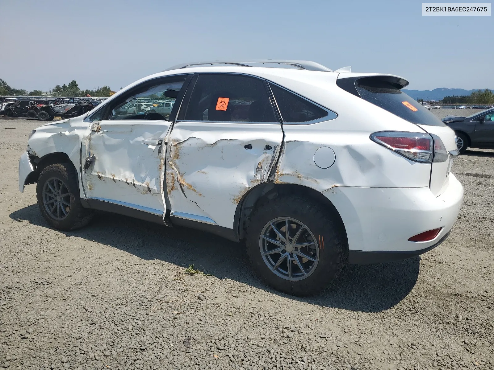 2T2BK1BA6EC247675 2014 Lexus Rx 350 Base