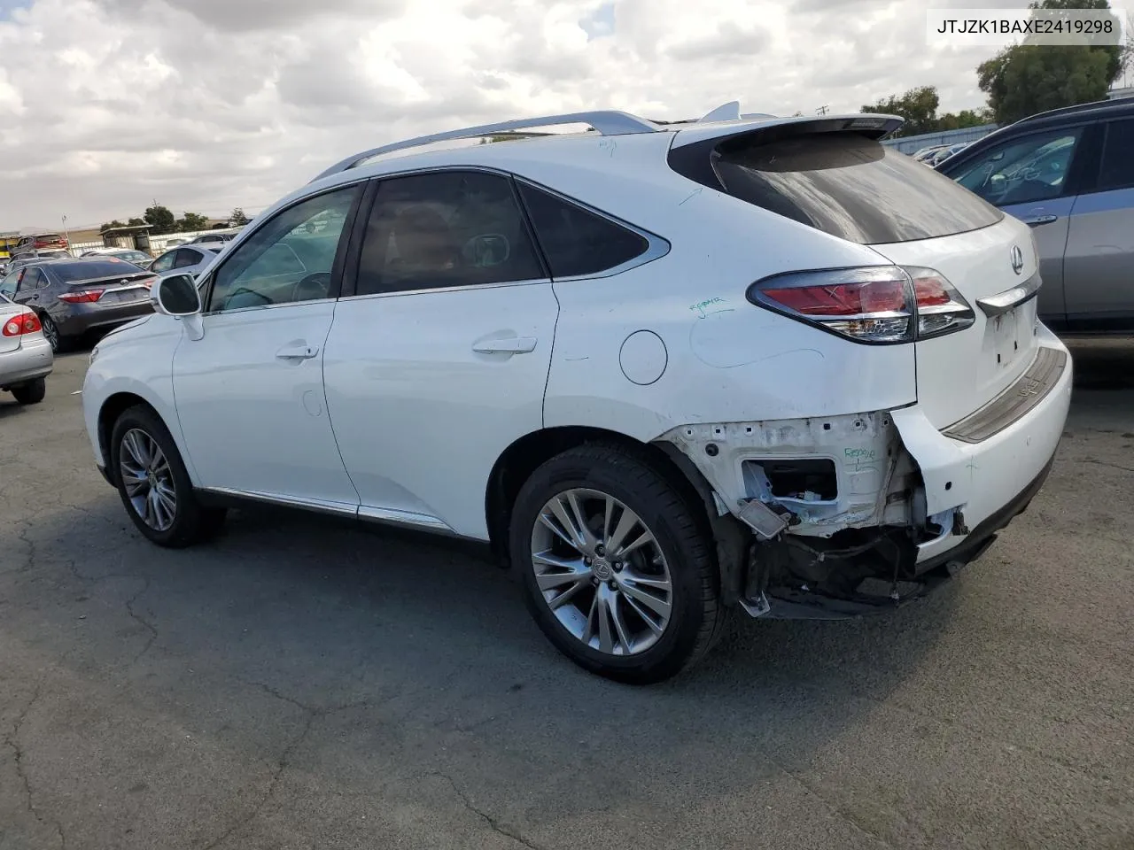 JTJZK1BAXE2419298 2014 Lexus Rx 350