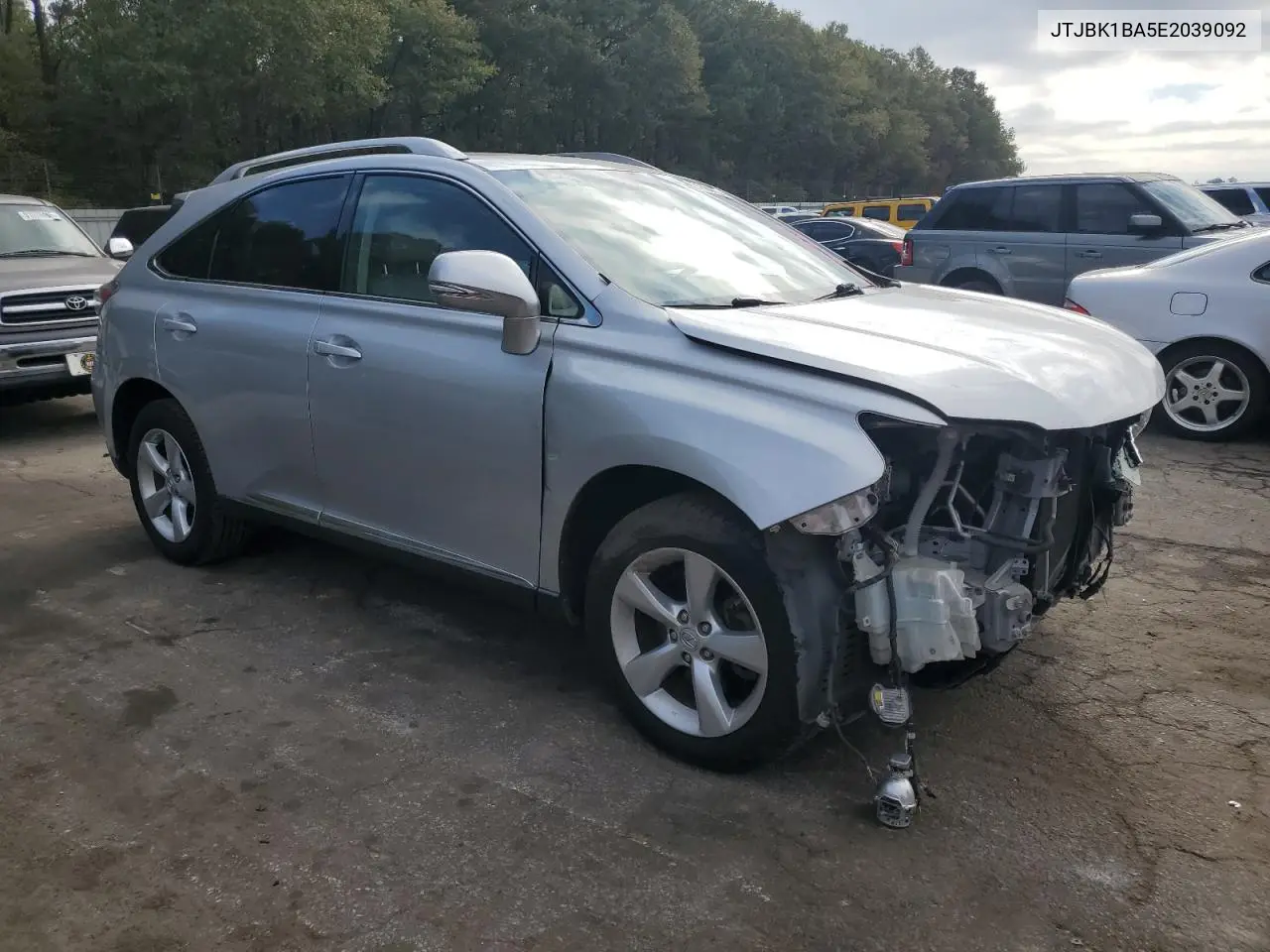 JTJBK1BA5E2039092 2014 Lexus Rx 350 Base