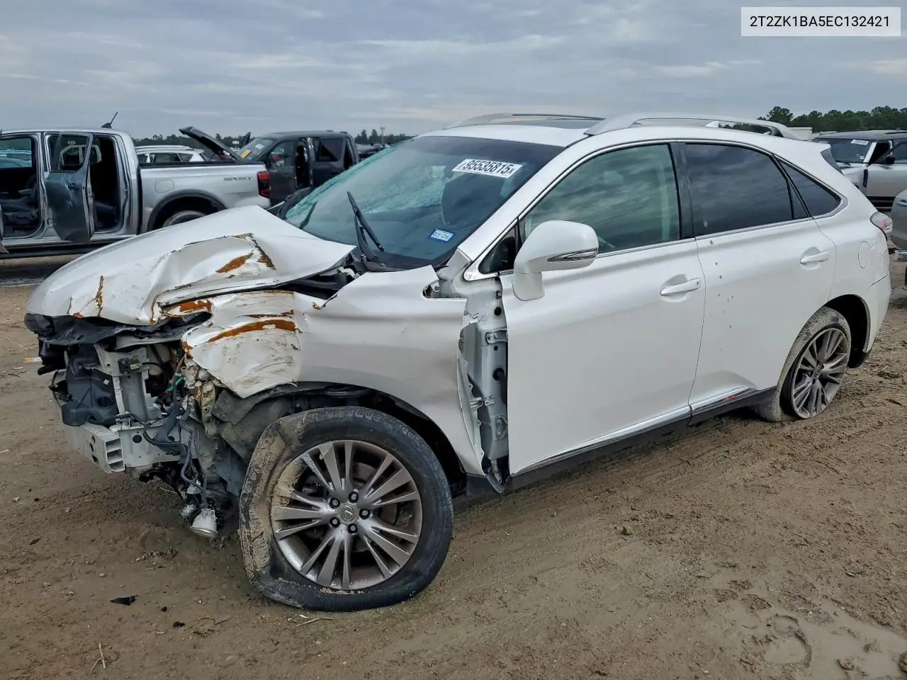 2T2ZK1BA5EC132421 2014 Lexus Rx 350