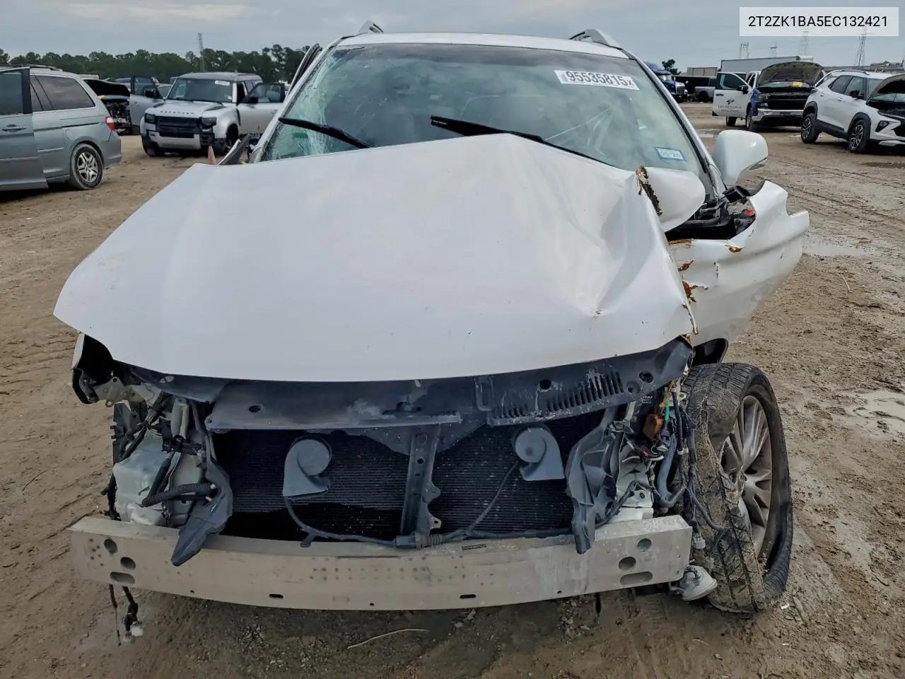 2T2ZK1BA5EC132421 2014 Lexus Rx 350
