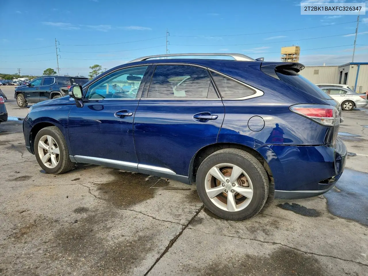 2T2BK1BAXFC326347 2015 Lexus Rx 350 Base