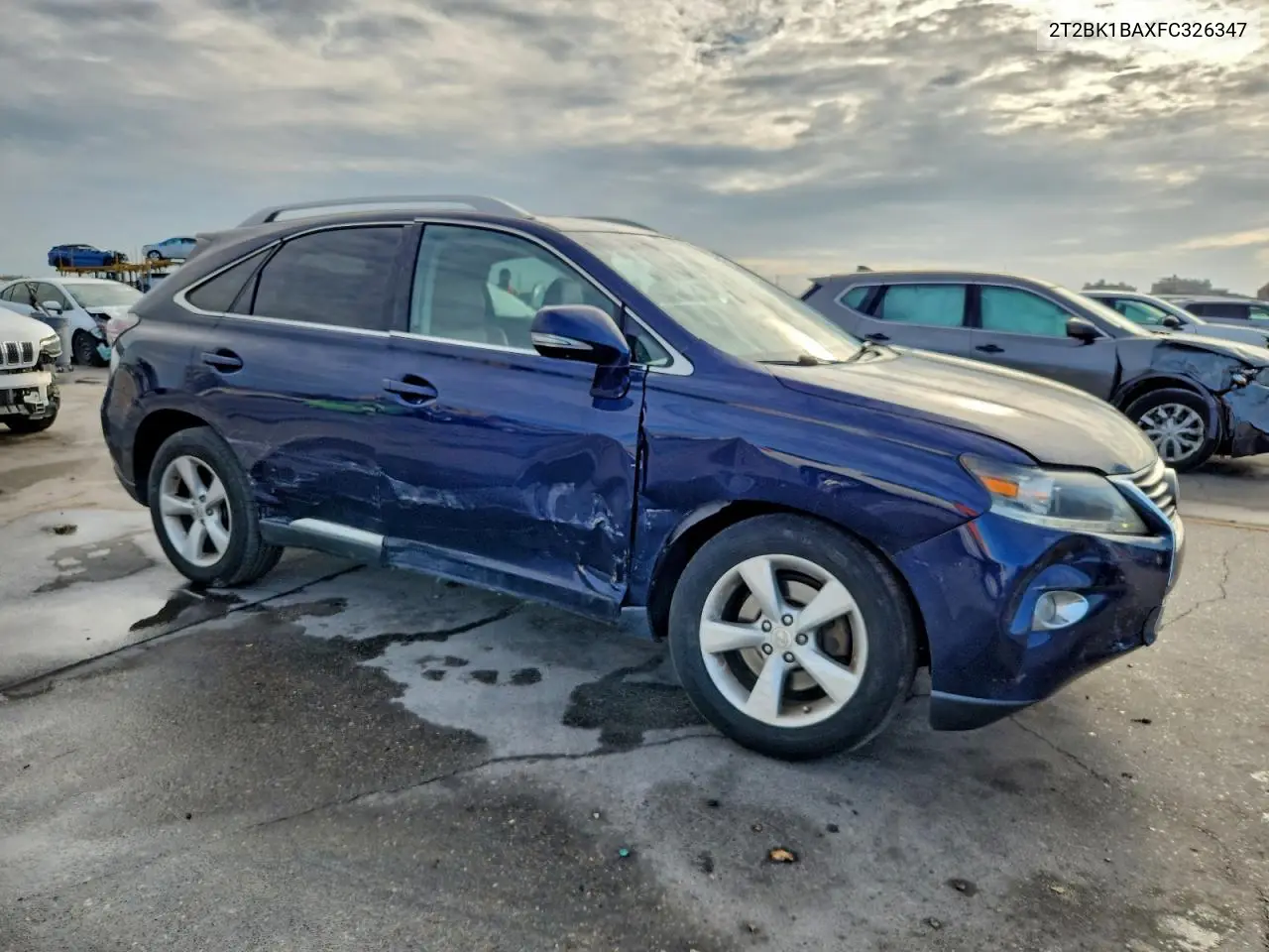 2T2BK1BAXFC326347 2015 Lexus Rx 350 Base