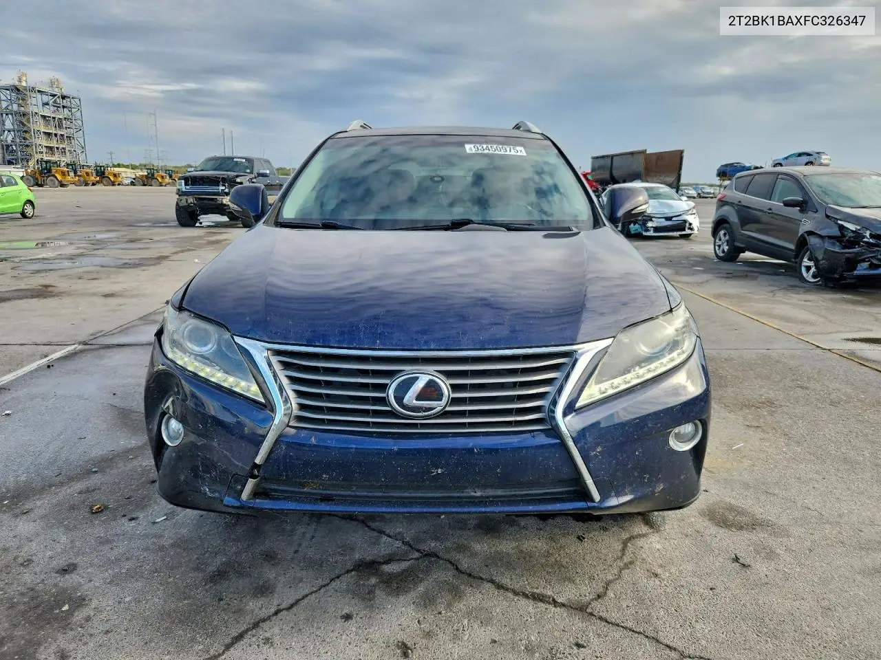 2T2BK1BAXFC326347 2015 Lexus Rx 350 Base