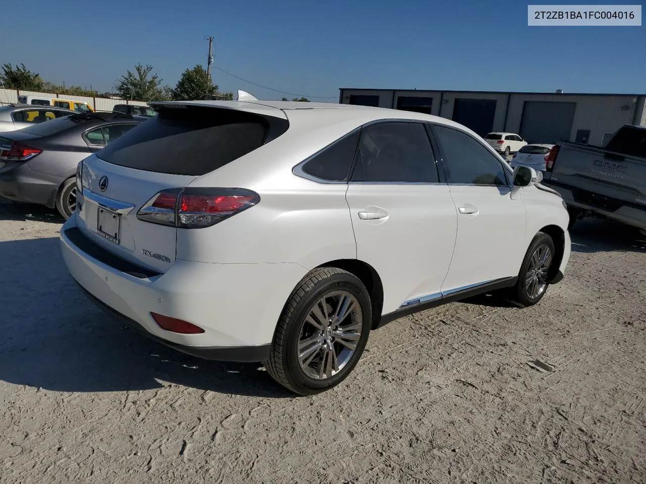 2T2ZB1BA1FC004016 2015 Lexus Rx 450H