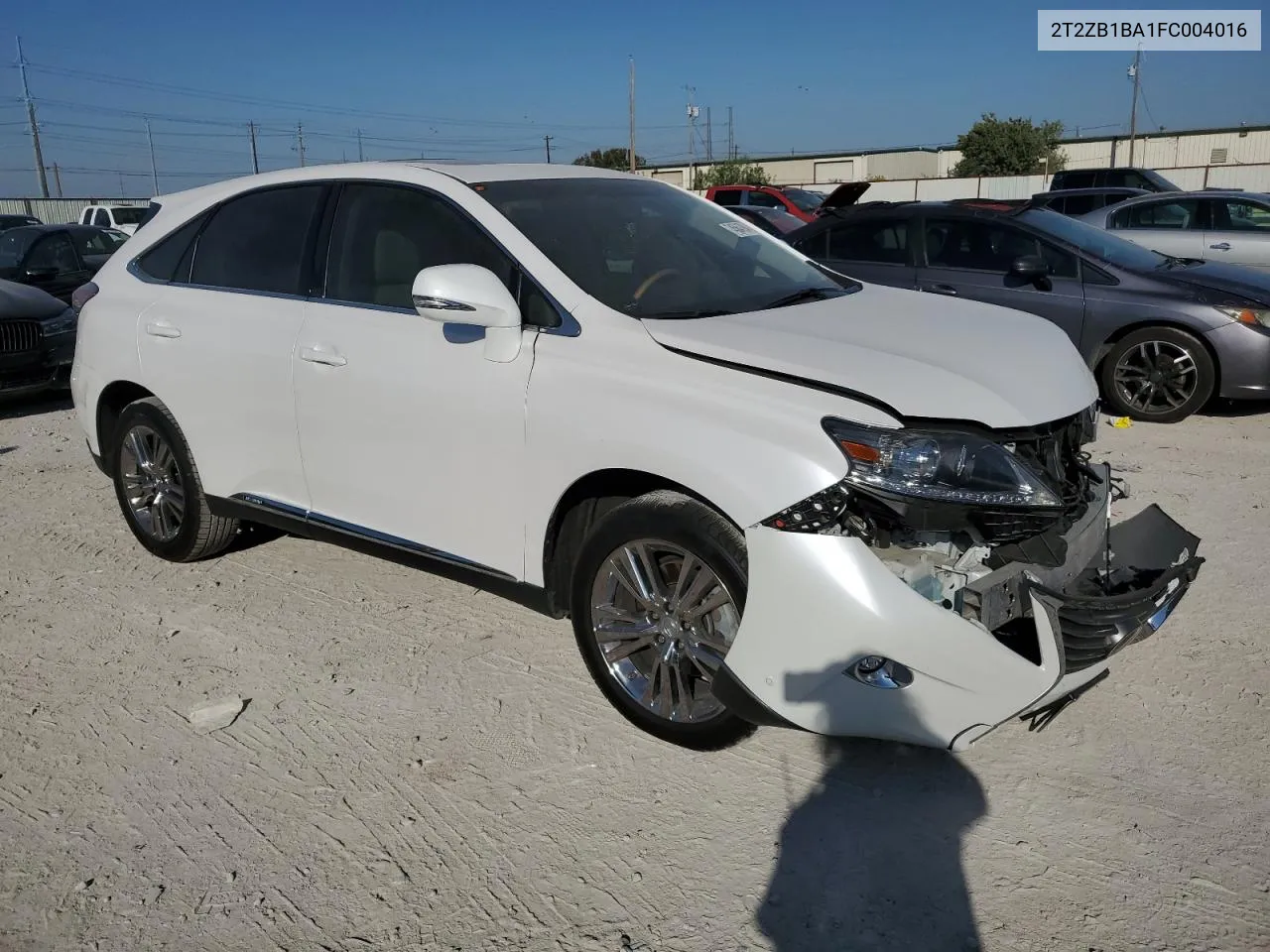 2T2ZB1BA1FC004016 2015 Lexus Rx 450H