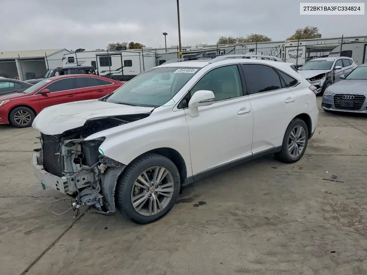 2T2BK1BA3FC334824 2015 Lexus Rx 350 Base