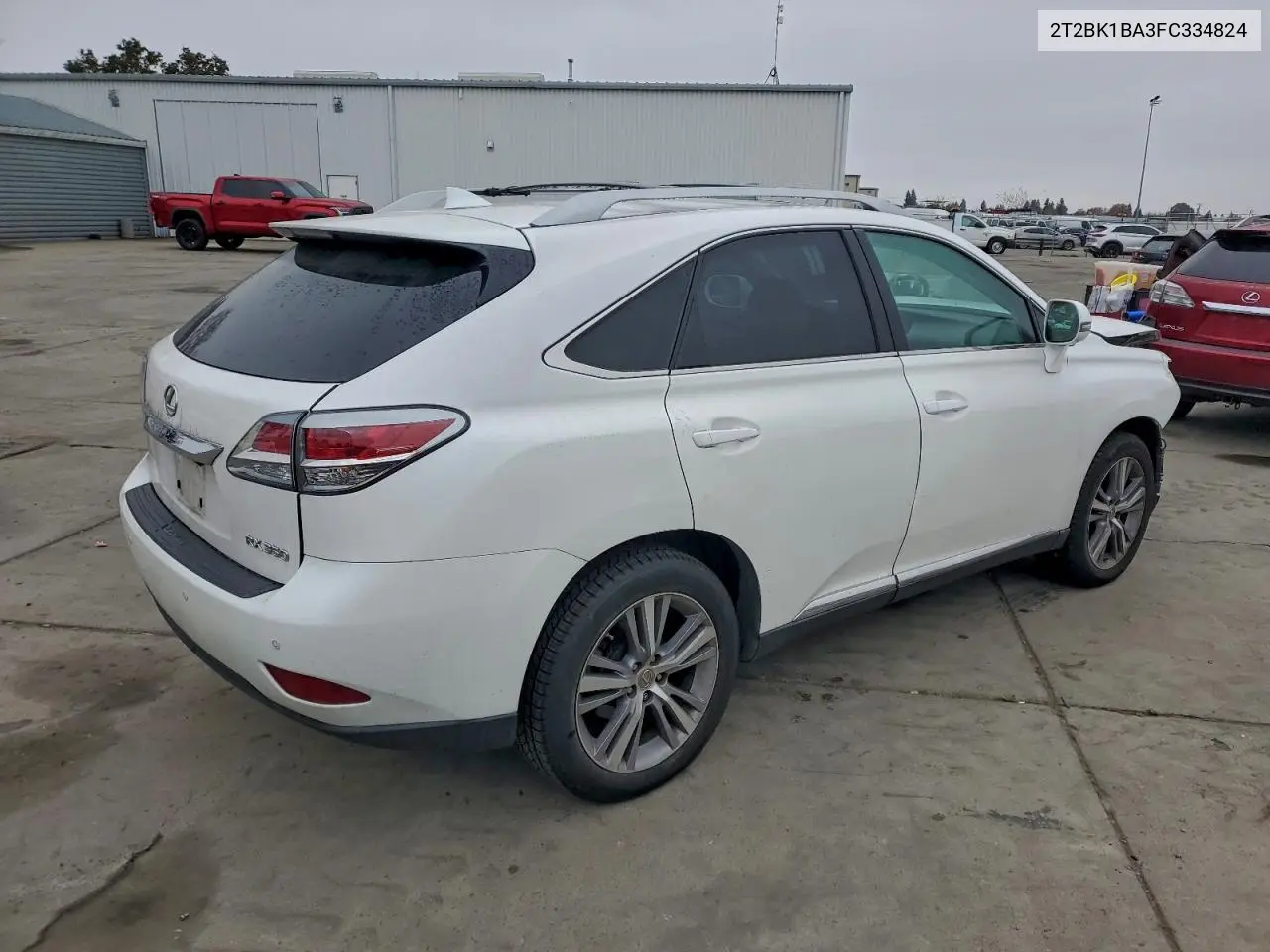 2T2BK1BA3FC334824 2015 Lexus Rx 350 Base