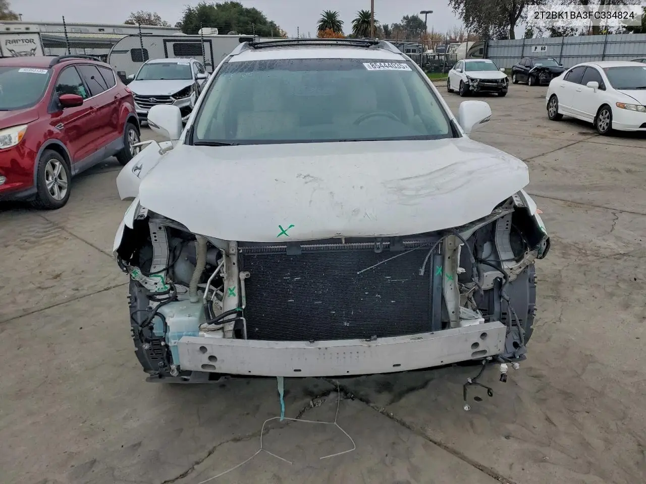 2T2BK1BA3FC334824 2015 Lexus Rx 350 Base