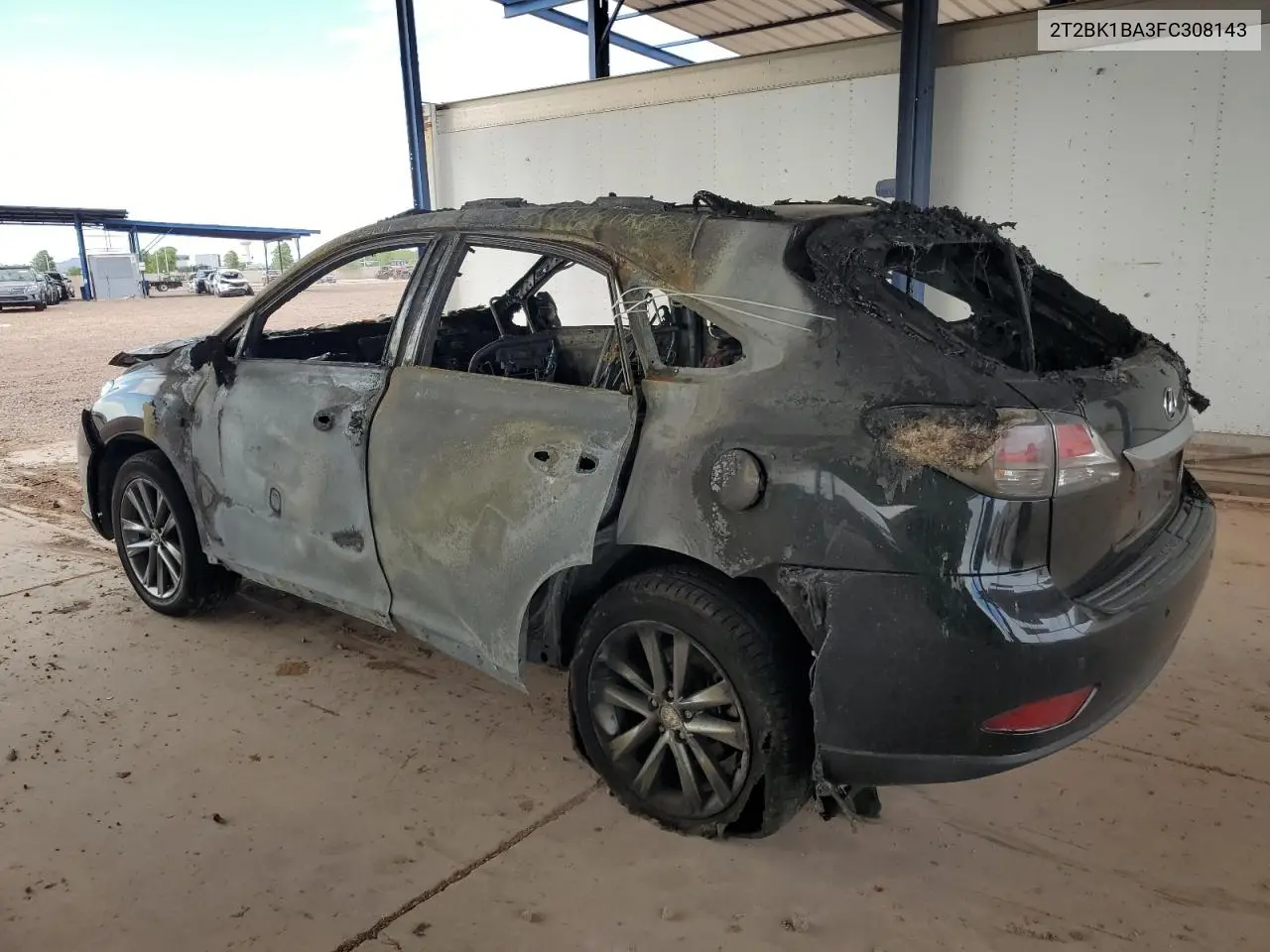 2T2BK1BA3FC308143 2015 Lexus Rx 350 Base