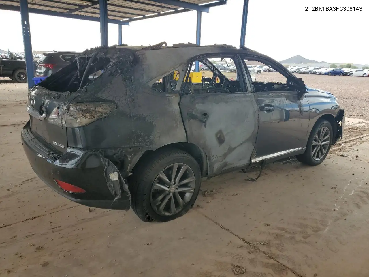 2T2BK1BA3FC308143 2015 Lexus Rx 350 Base