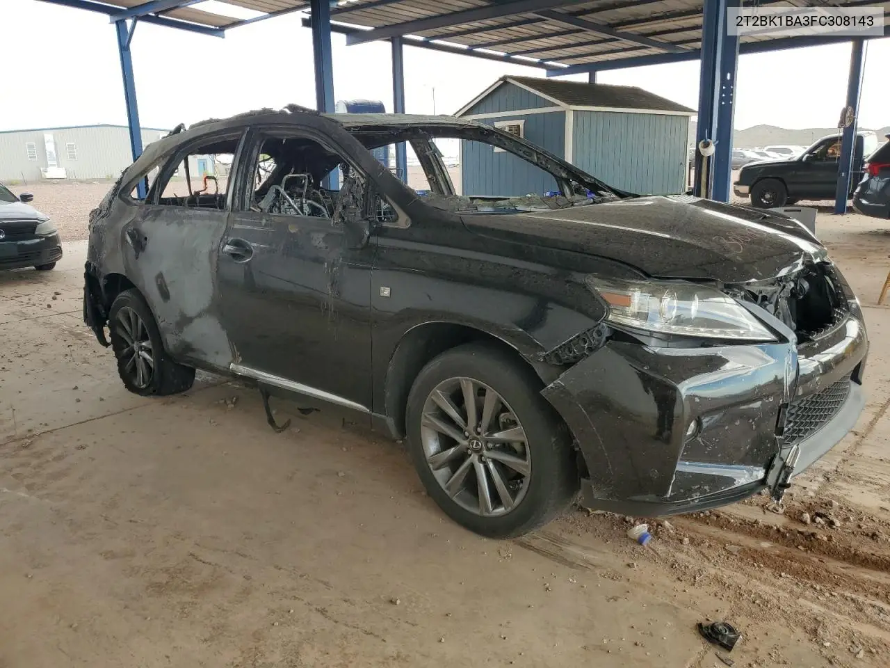 2T2BK1BA3FC308143 2015 Lexus Rx 350 Base